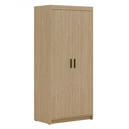 Szafa dwudrziowa 90 cm uchylna TRINO dąb olejonway